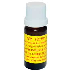 Primer PE/PP 10 ml.~Maakt het mogelijk om pe,pp, teflon, pom en siliconen te verlijmen.