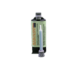 MR 2 K Lijm, 50 ml, met 1 mixertip ( mengbuisje ),  voor PE, PP, PET, LDPE en andere moeilijk te lijmen kunststoffen.